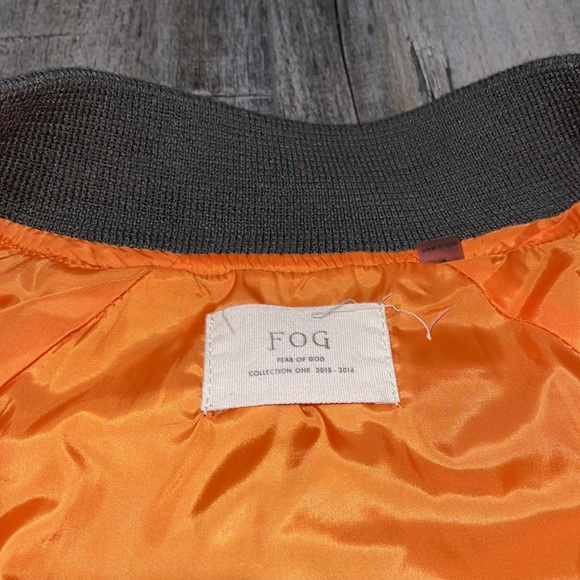 Fear Of God (FOG) Gray Bomber Jacket - Picture 3 of 14